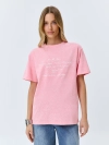 Oversize футболка с эффектом варки
