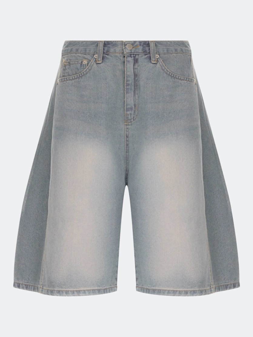 Джинсовые бермуды