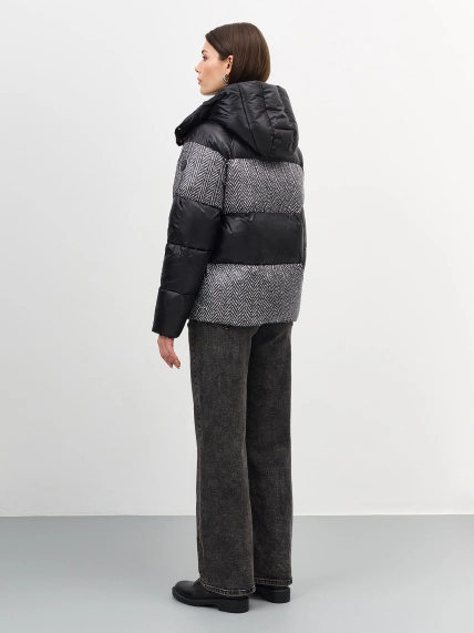 Комбинированная куртка в стиле color block