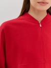 Трикотажный бомбер Oversize