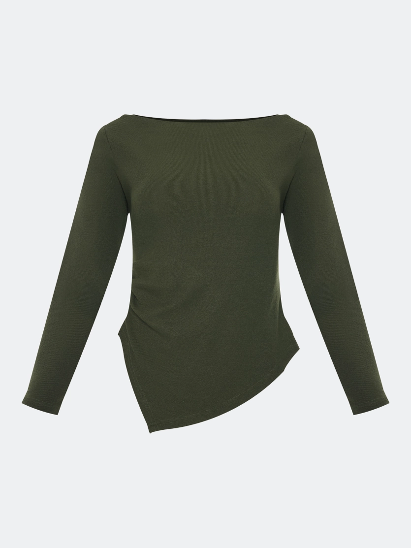 Асимметричный лонгслив