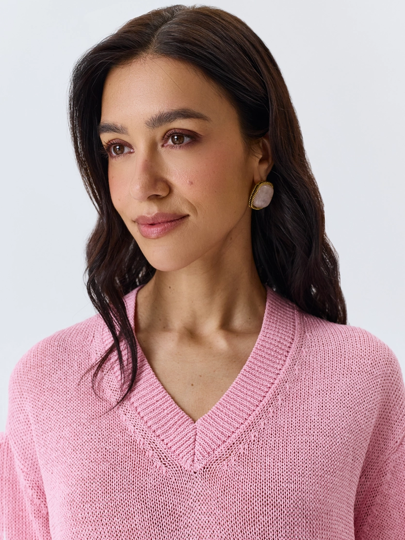 Вязаный джемпер из вискозы