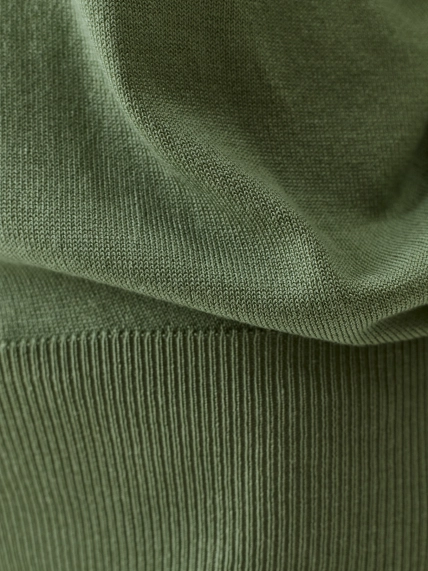 Джемпер с имитацией многослойности