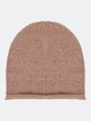 Тонкая шапка с контрастной отделкой