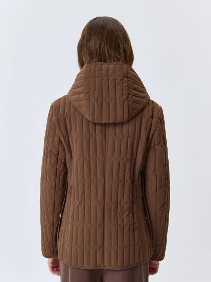 Куртка с тонким ремнем