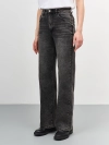 Широкие графитовые джинсы