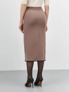 Юбка-карандаш с контрастным кантом